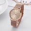 Reloj de Damas de Acero Inoxidable Color Rosa Oro