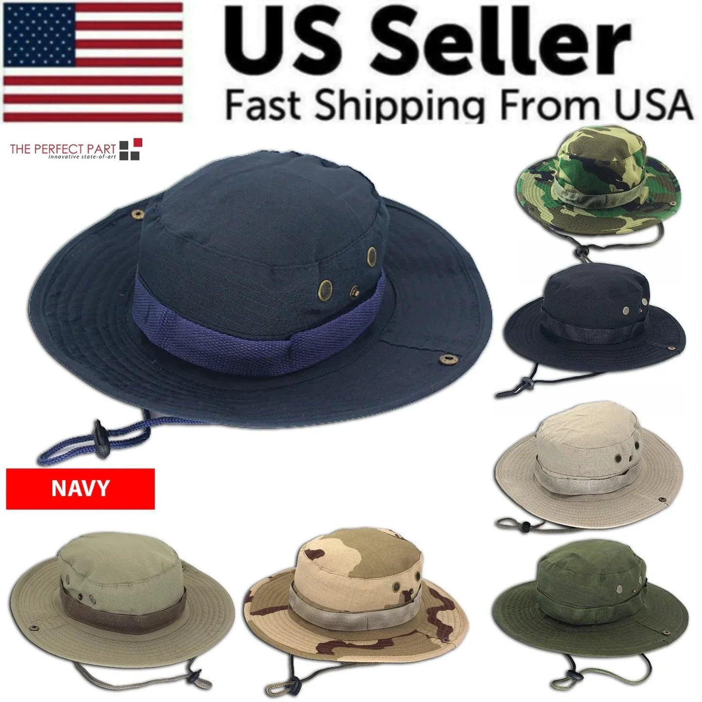 Safari Camo Sun Hat: Mesh Boonie for Outdoor Adventures