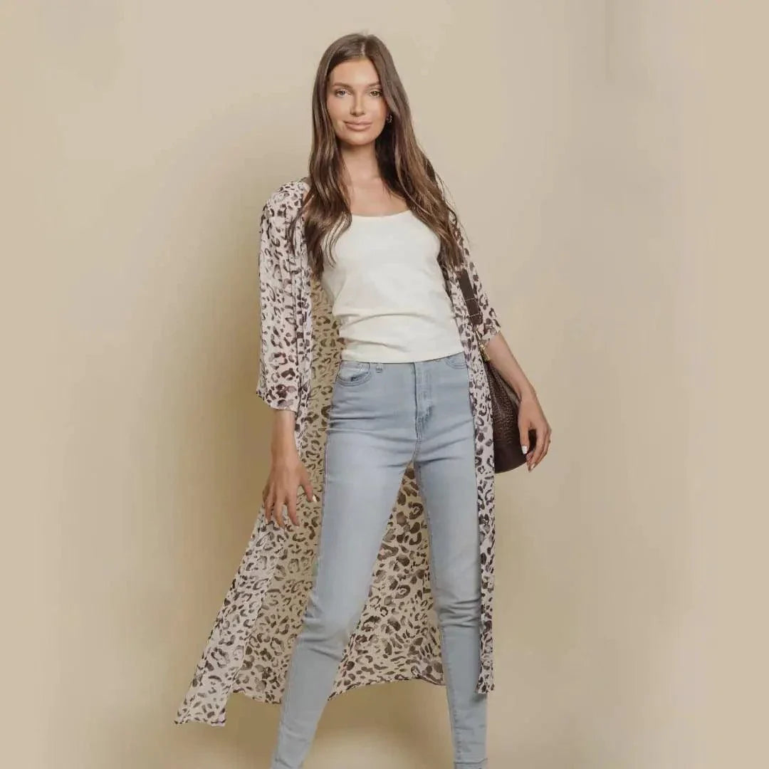 Kimono Safari Chic