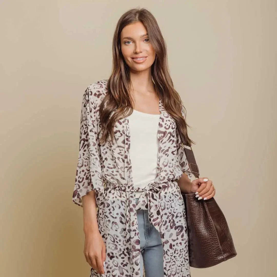 Kimono Safari Chic