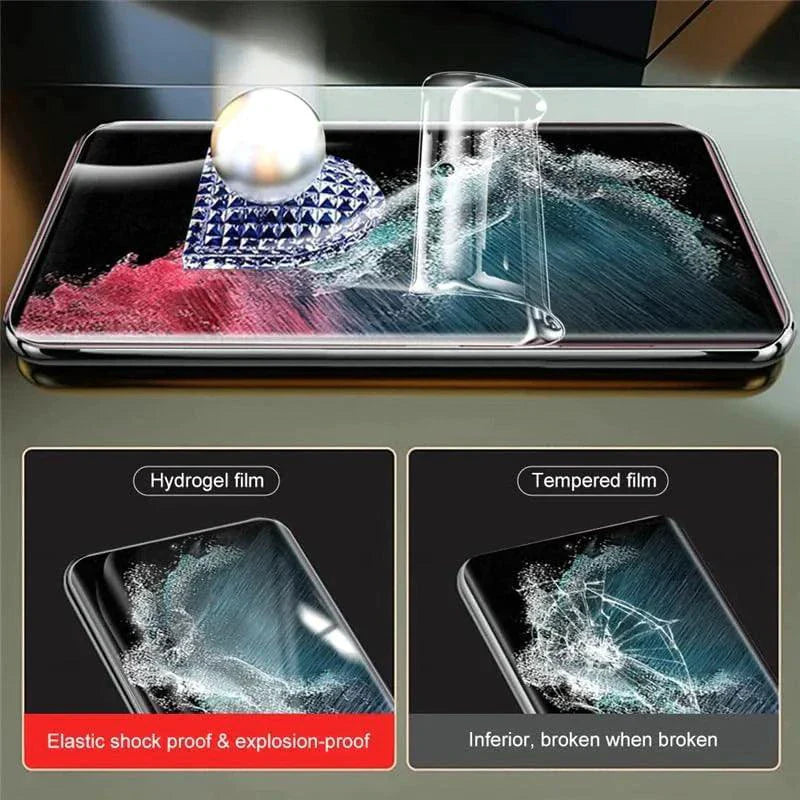 Protecteur d'écran en verre trempé premium pour Samsung S23 et S22 Ultra