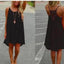 Vestido de Chiffon Soñado junto al Mar - Elegancia Sin Esfuerzo para Días Soleados
