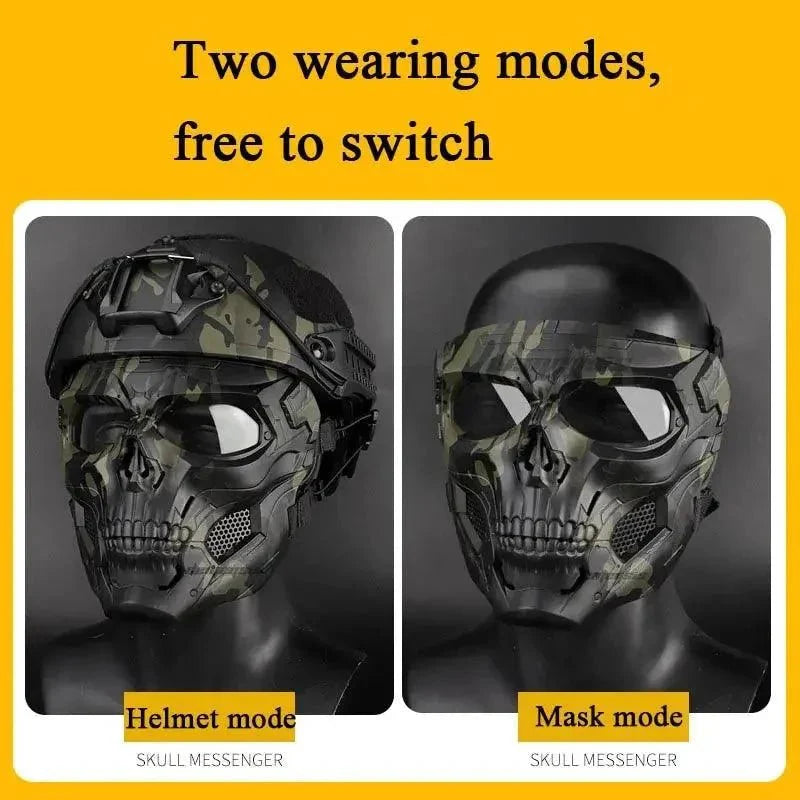 Skull Tactical Sports Mask for Outdoor Adventures