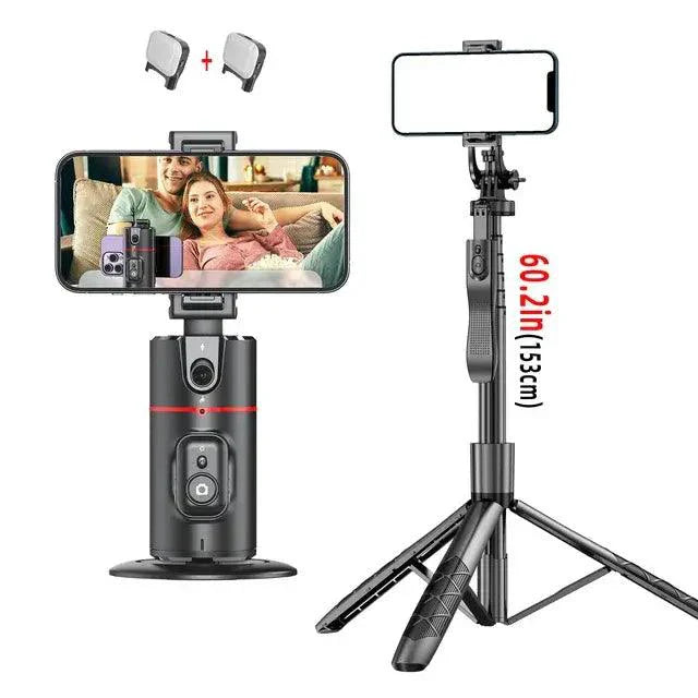 Smart Tracking Camera Stand for Effortless Video Creation