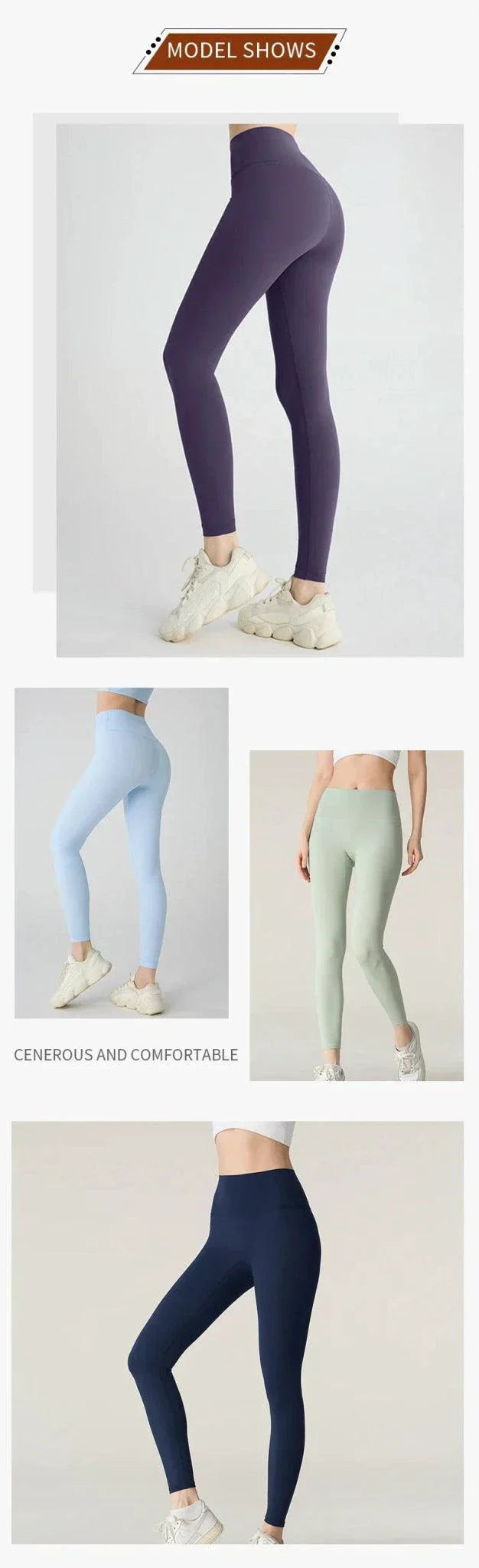 Leggings de yoga respirants taille haute pour un mode de vie actif