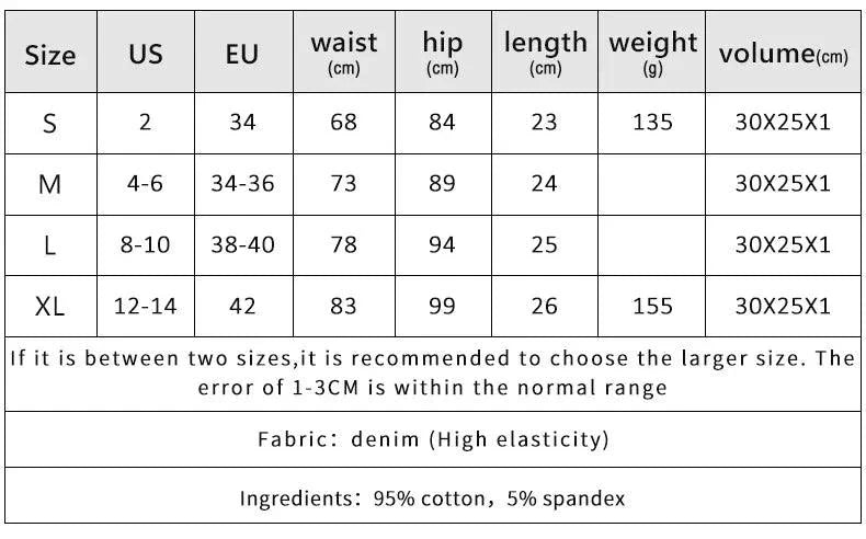 Shorts en denim taille haute pour femmes été 2025 avec détail de bouton