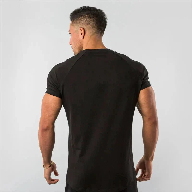Camiseta Casual de Manga Corta para Hombre - Ajuste Slim
