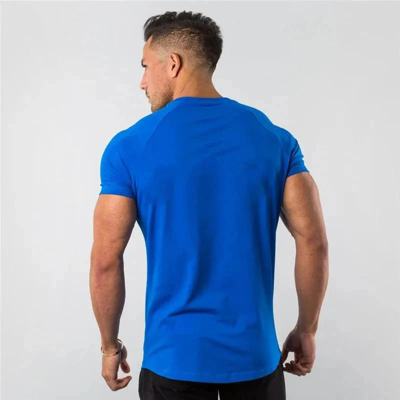 Camiseta Casual de Manga Corta para Hombre - Ajuste Slim