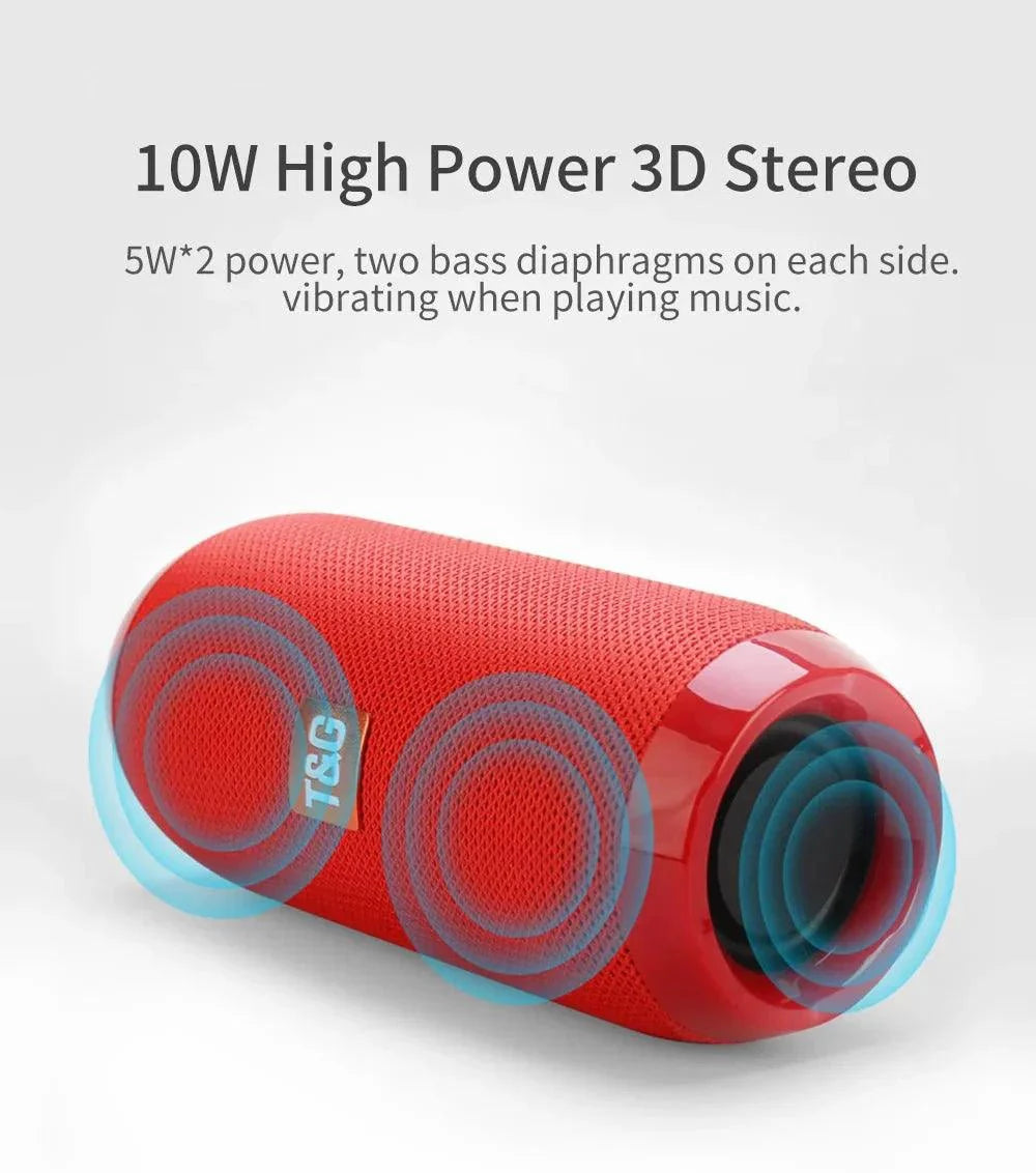 TG117 Bluetooth Speaker - Portable Waterproof TWS Speaker