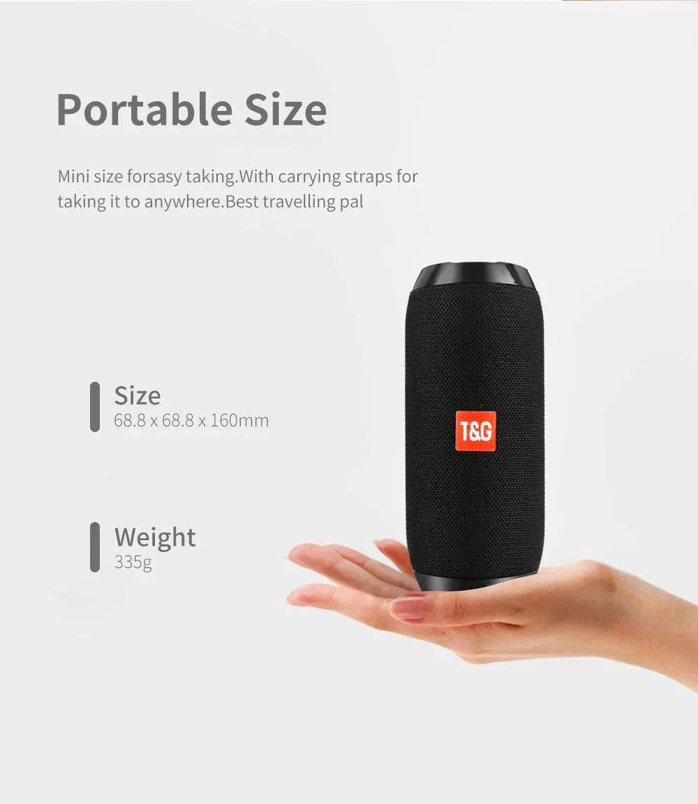 TG117 Bluetooth Speaker - Portable Waterproof TWS Speaker