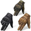 Touchscreen Leather Motorcycle Gloves