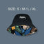 Tropical Vibes Dual-Style Men's Hawaiian Bucket Hat