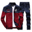 Men's Casual Two-Piece Sweater and Pants Set