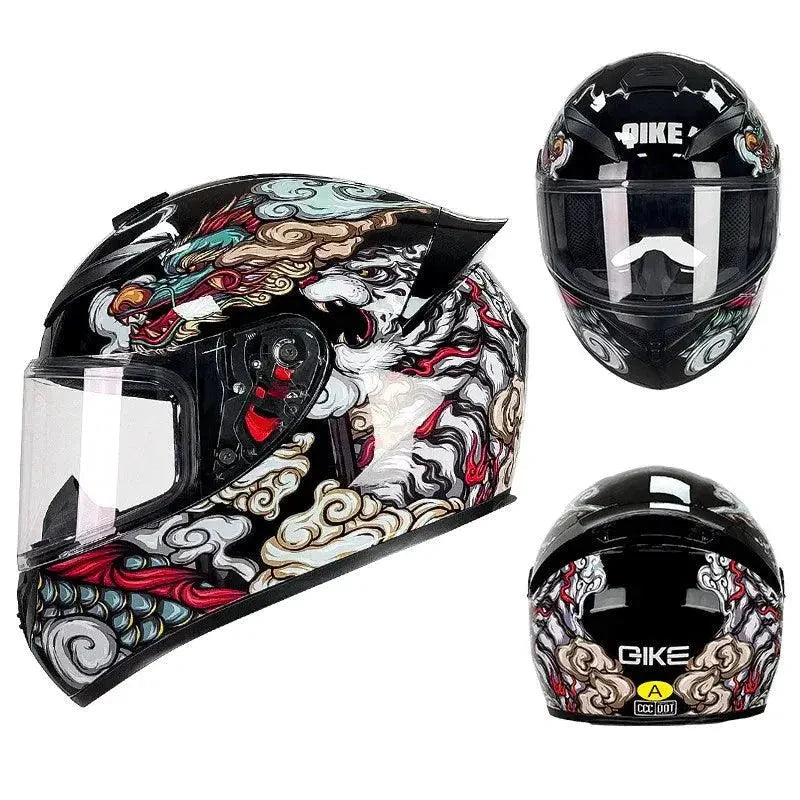 Casco de Cobertura Completa - Seguridad Premium para Cada Viaje