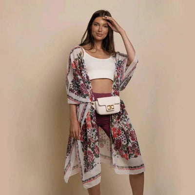 Kimono Urban Blossom - Déclaration de style sans effort