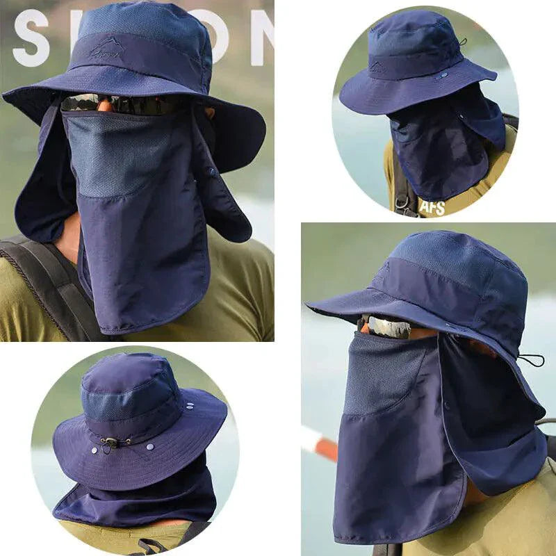 Sombrero de ala ancha UV Defense para aventuras al aire libre