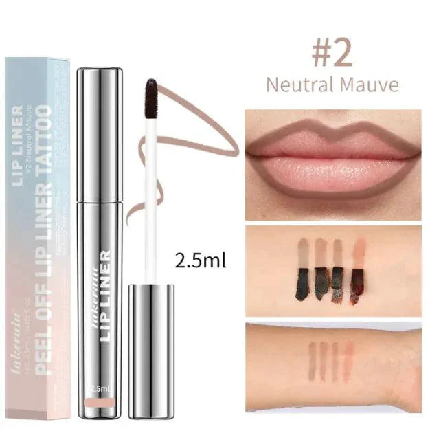 Labial Mate de Terciopelo Sin Transferencia