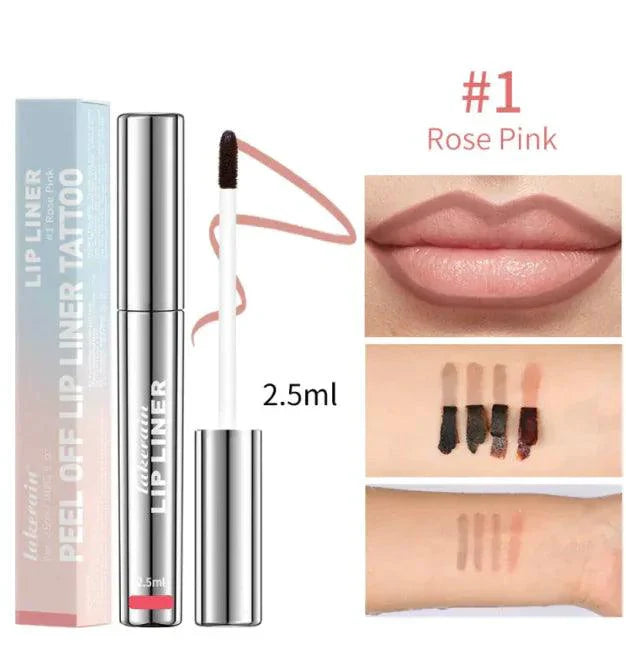 Labial Mate de Terciopelo Sin Transferencia
