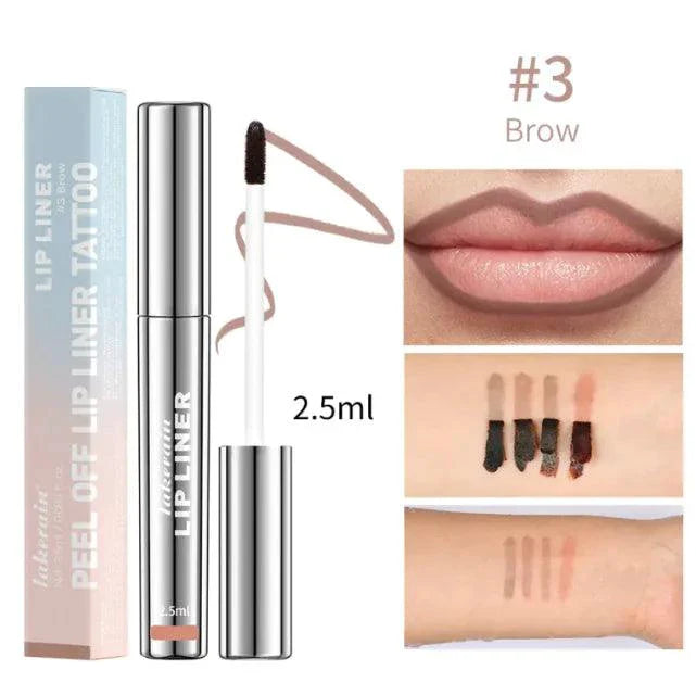 Labial Mate de Terciopelo Sin Transferencia