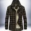 Chaqueta de Forro Polar Grueso para Hombre - Ropa Exterior Elegante y Cálida