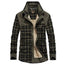 Chaqueta de Forro Polar Grueso para Hombre - Ropa Exterior Elegante y Cálida
