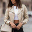 Chaqueta de Cuero Elegante de Invierno WOLF