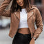 Chaqueta de Cuero Elegante de Invierno WOLF