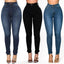 High Waist Stretch Denim Skinny Jeans for Women