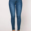 High Waist Stretch Denim Skinny Jeans for Women