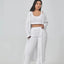 Conjunto de Lounge Acogedor de 3 Piezas para Mujeres - Conjunto de Pijamas con Cárdigan