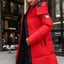 Manteau d'hiver en coton épais pour femmes