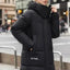 Manteau d'hiver en coton épais pour femmes