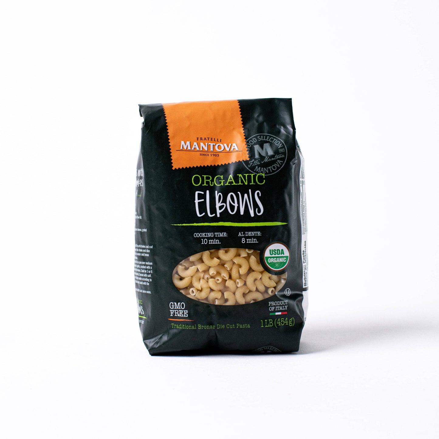 Organic Semolina Elbow Pasta