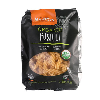 Organic Fusilli Pasta Made from Premium Durum Wheat - Korvel