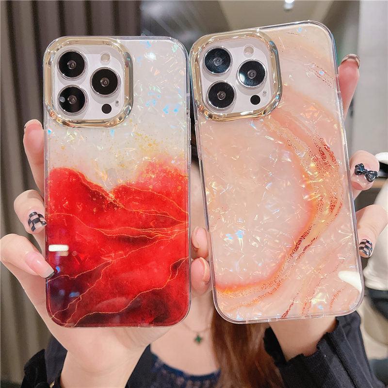 Marble Pattern Slim Shockproof Case for iPhone 13 Pro Max
