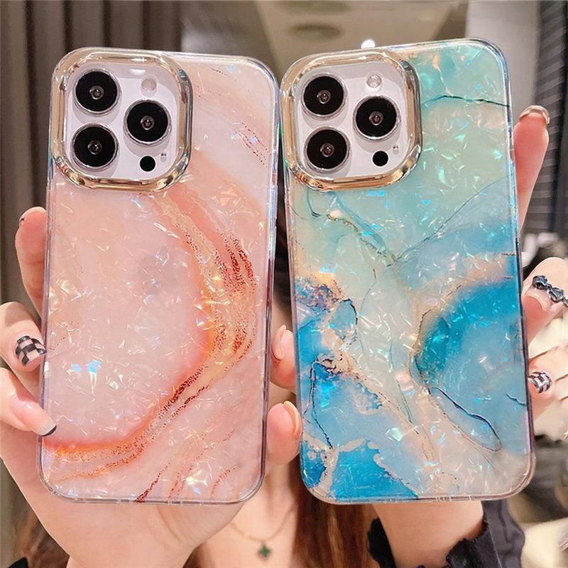 Marble Pattern Slim Shockproof Case for iPhone 13 Pro Max