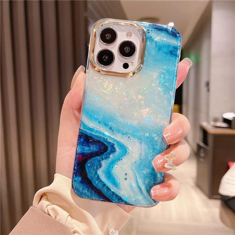 Marble Pattern Slim Shockproof Case for iPhone 13 Pro Max
