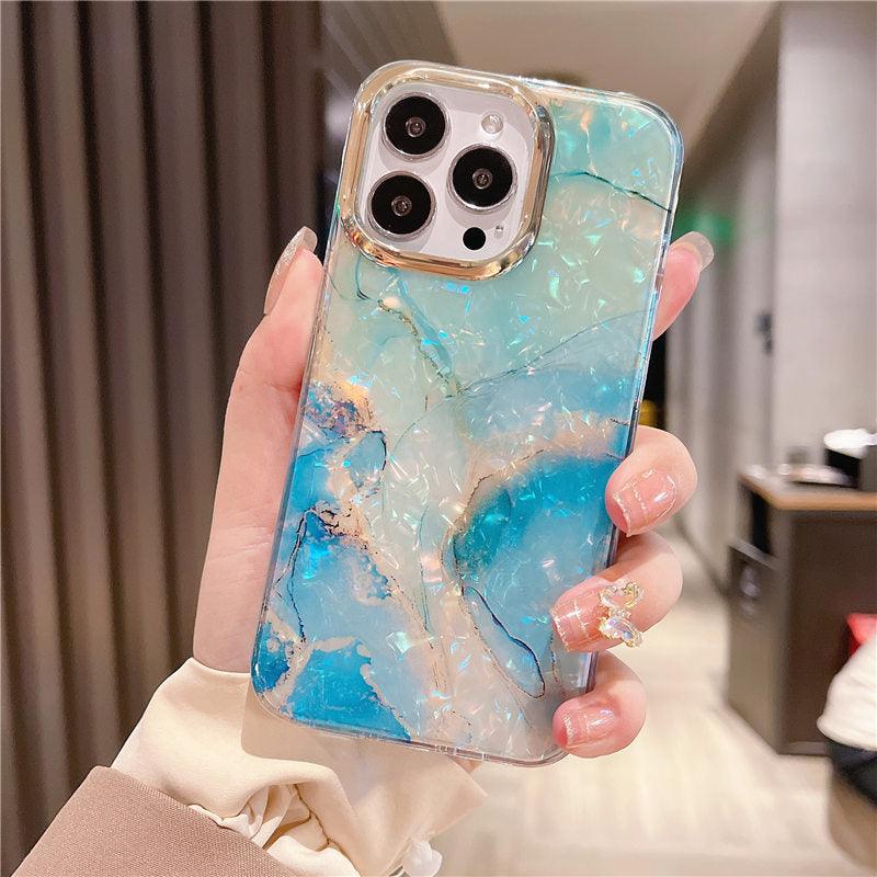 Marble Pattern Slim Shockproof Case for iPhone 13 Pro Max
