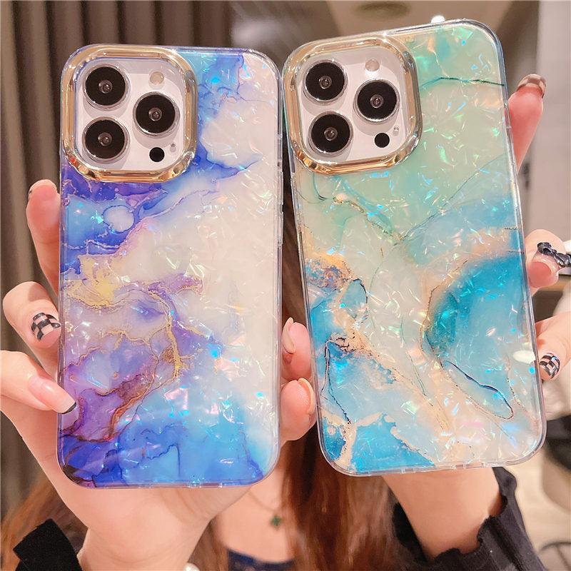 Marble Pattern Slim Shockproof Case for iPhone 13 Pro Max