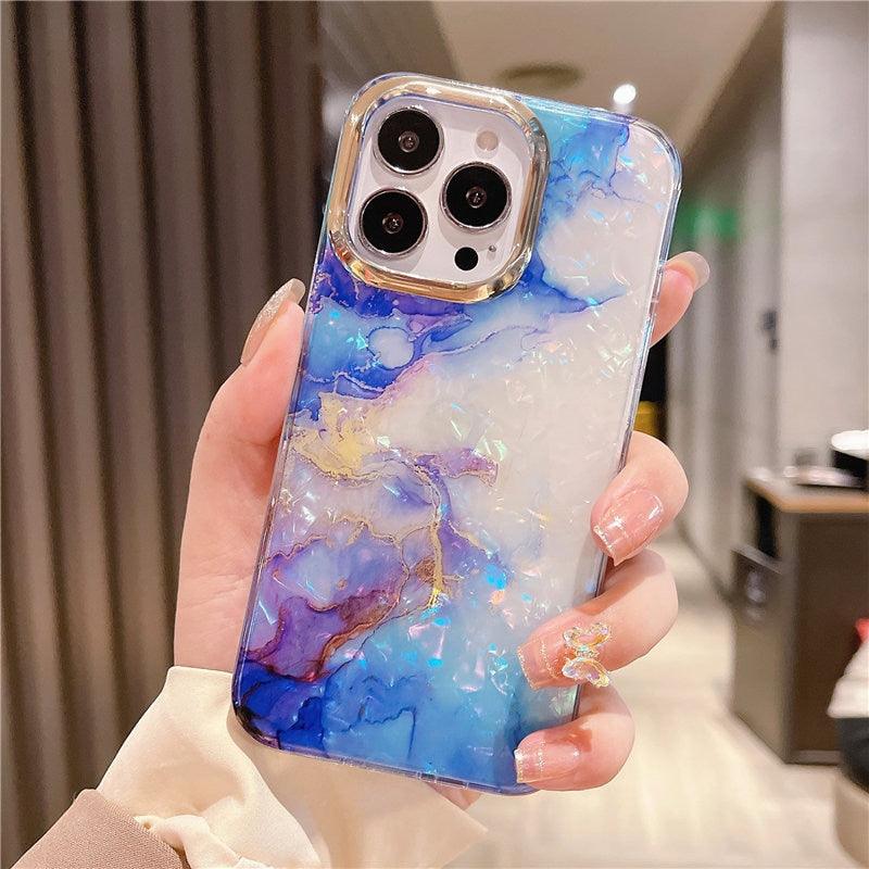Marble Pattern Slim Shockproof Case for iPhone 13 Pro Max