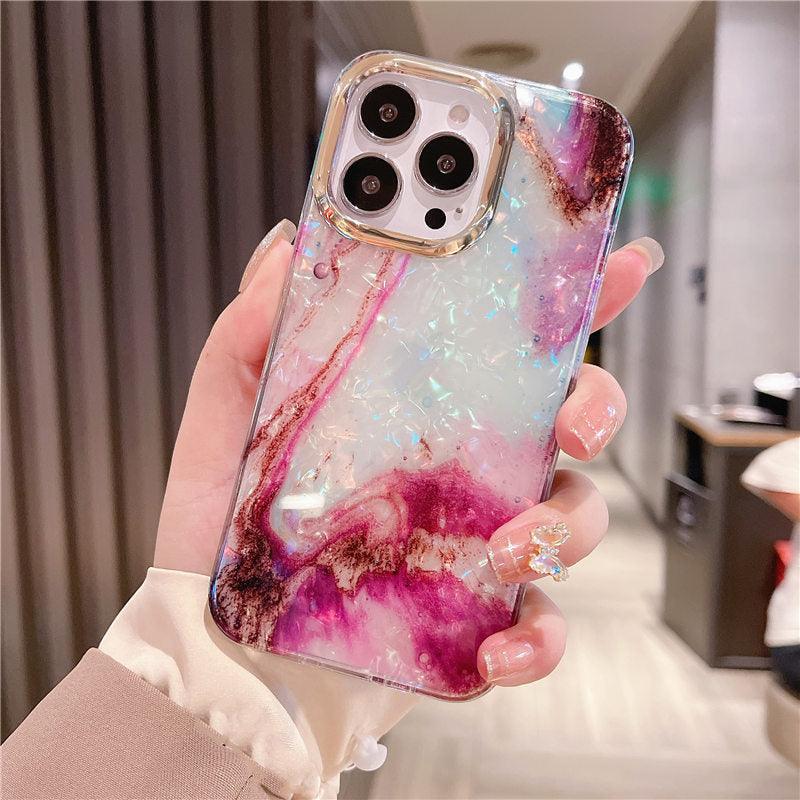 Marble Pattern Slim Shockproof Case for iPhone 13 Pro Max