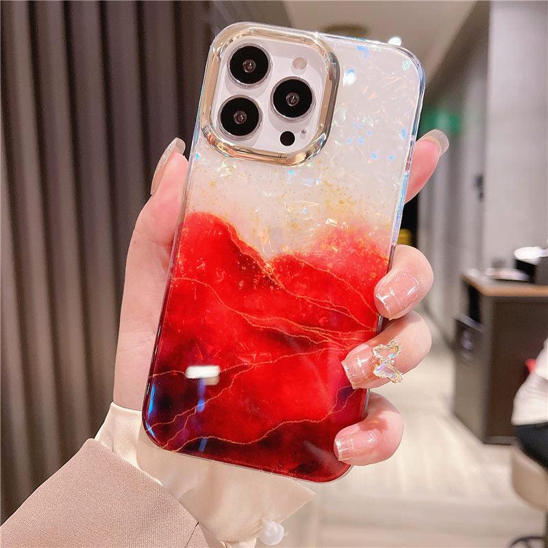 Marble Pattern Slim Shockproof Case for iPhone 13 Pro Max