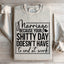 Marriage Humor Sweatshirt for Everyday Comfort