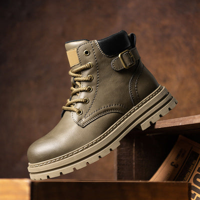 Bottes de travail Martin Retro montantes pour hommes