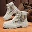 Martin boots men's shoes casual versatile men's shoes new trend workwear boots high top shoes men's shoes - Korvel