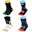 Math Print Men's Socks Space Leisure In Tube Socks Autumn And Winter New Style Cotton Socks Trendy Socks - Korvel