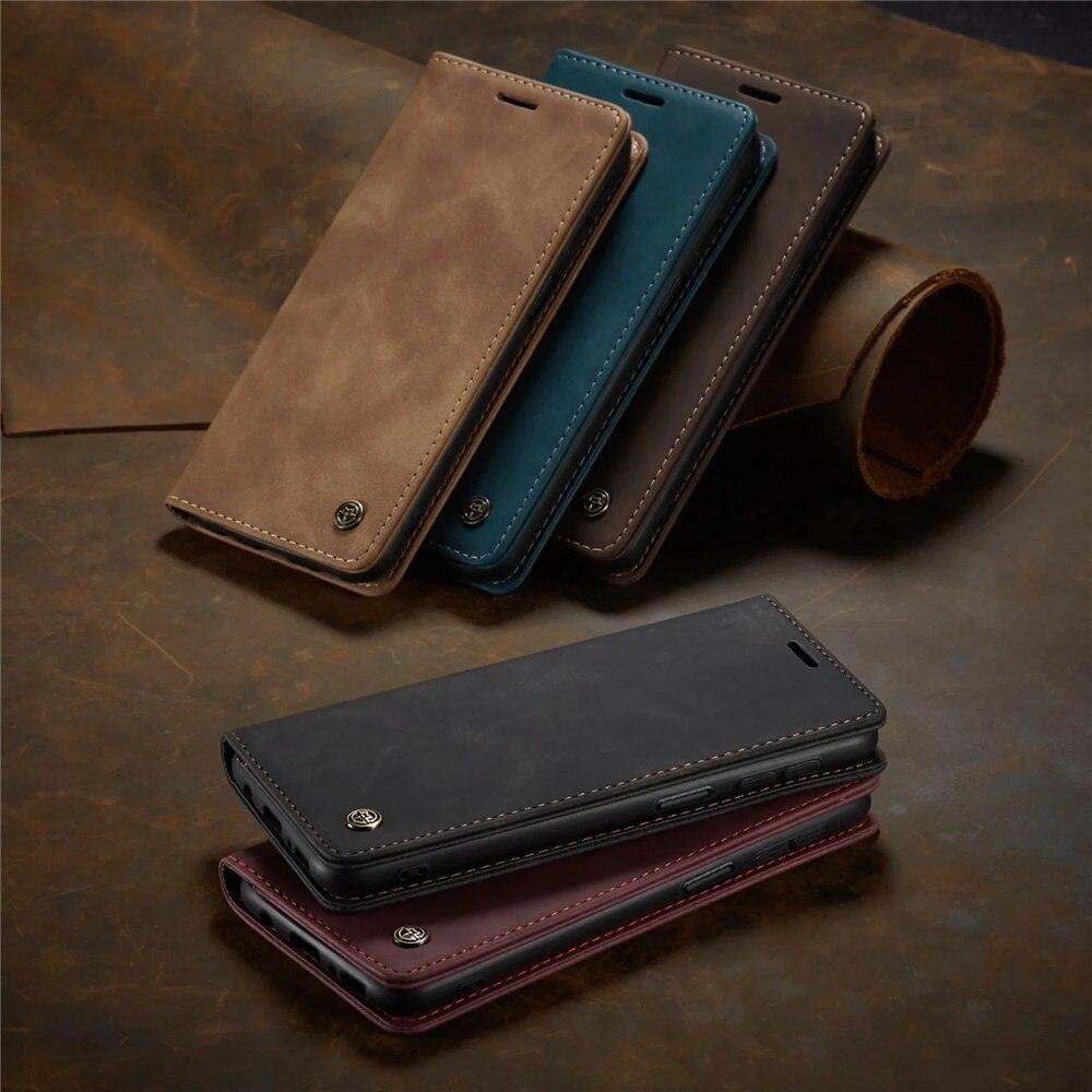 Funda de Cuero Mate Premium con Tapa para la Serie Xiaomi Mi