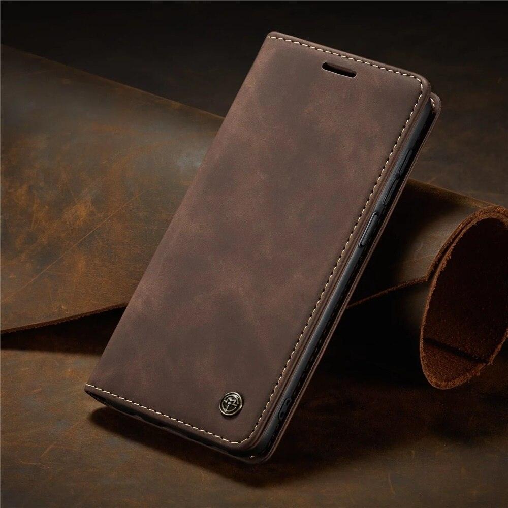 Funda de Cuero Mate Premium con Tapa para la Serie Xiaomi Mi
