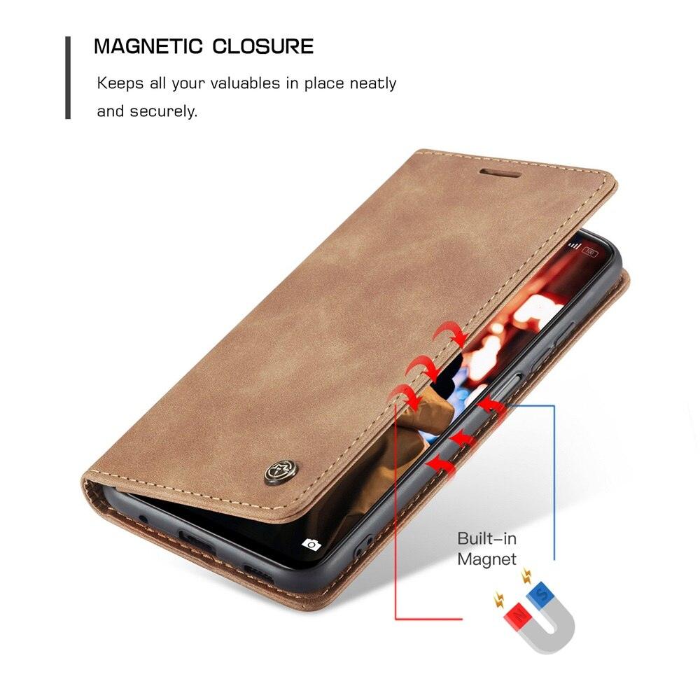 Funda de Cuero Mate Premium con Tapa para la Serie Xiaomi Mi
