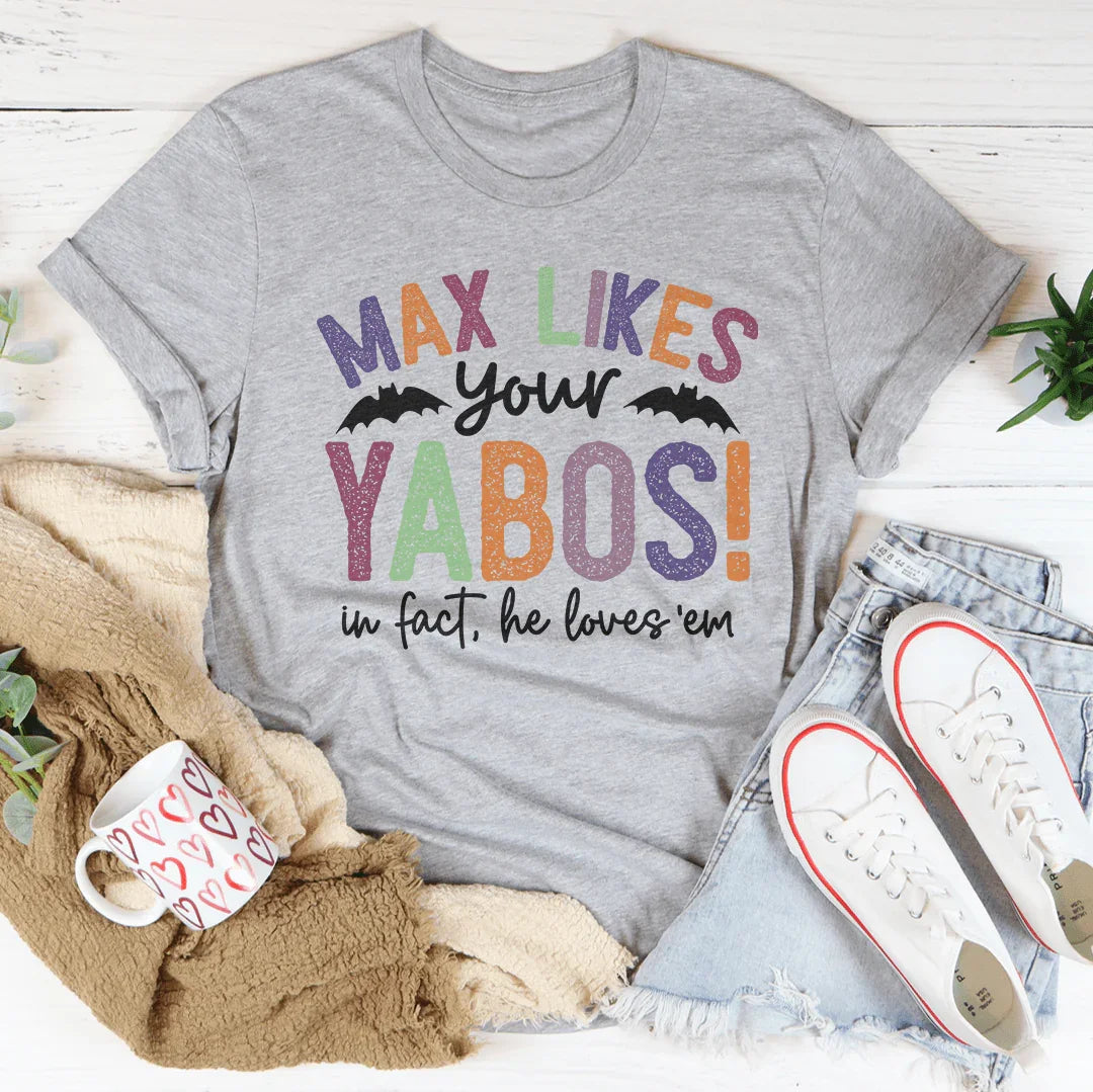 A Max le gusta tu camiseta Yabos